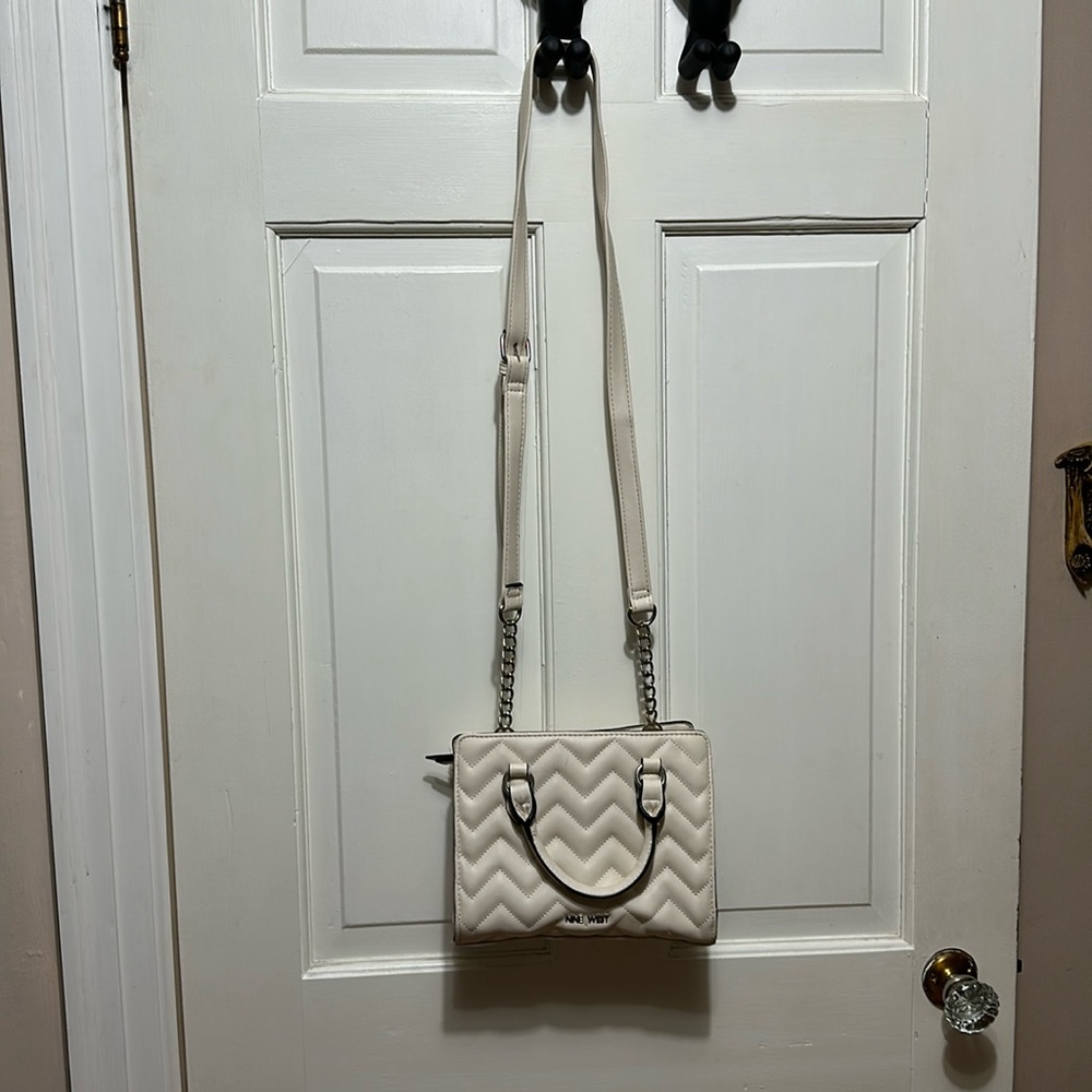Small Nine West off white purse